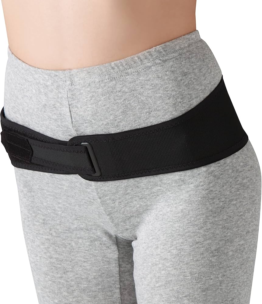 調整可能なブラック骨盤ベルト Amazon.co.jp: セルヴァン 片手で締められる簡単骨盤ベルト ブラック